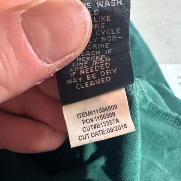 Torrid Green Lace Cutout Babydoll Blouse Size 0‎ Large Flowy Cut Out Neck - Picture 5 of 9